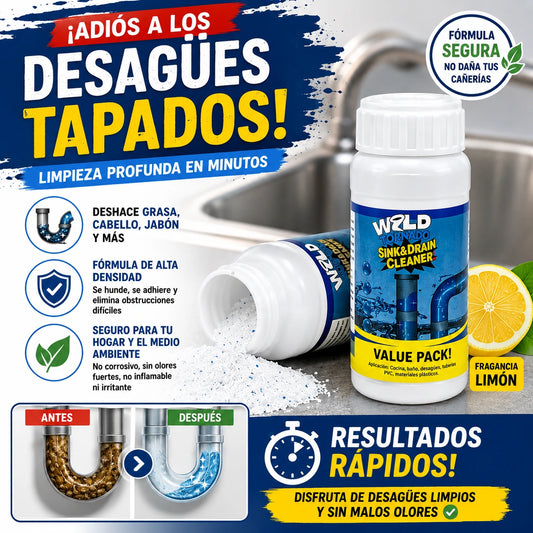 Polvo Limpiador De Drenaje