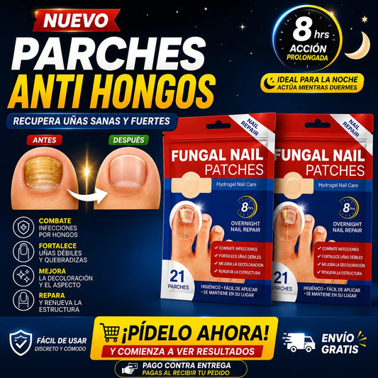 Pack Parches para el Cuidado de Uñas