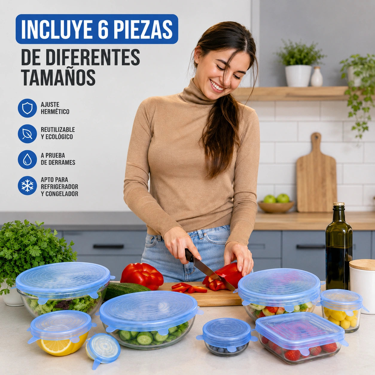 Tapas siliconas