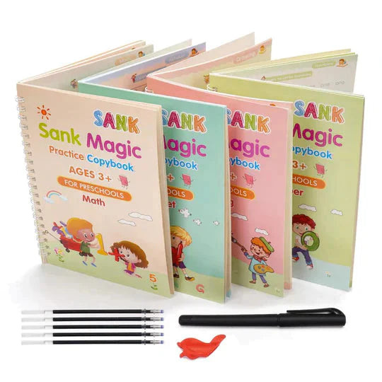 Set cuaderno magic caligrafia montessori ✍️