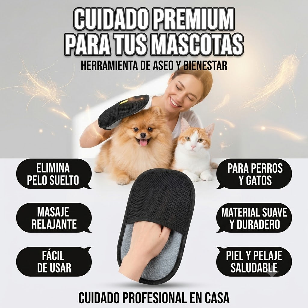 🧤 Pack de 2 Guantes Removedores de Pelo